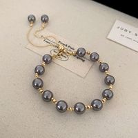 Fashion Star Heart Shape Butterfly Artificial Pearl Wholesale Bracelets sku image 14