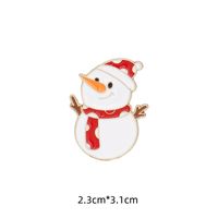 Estilo Clásico Papá Noel Aleación Esmalte Unisexo Broches sku image 5