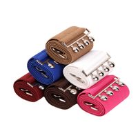 Basic Simple Style Solid Color Alloy Cloth Women's Woven Belts main image 3
