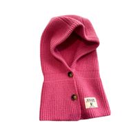 Women's Casual Solid Color Knit Scarf main image 5
