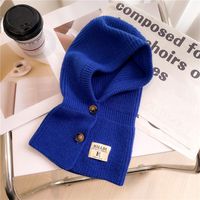 Women's Casual Solid Color Knit Scarf sku image 5