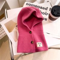 Women's Casual Solid Color Knit Scarf sku image 8