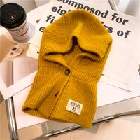 Women's Casual Solid Color Knit Scarf sku image 7