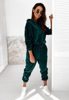Täglich Frau Einfacher Stil Einfarbig Polyester Hosen-sets Hosen-sets main image 5