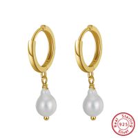 1 Pair Baroque Style Sweet Geometric Color Block Handmade Polishing Plating Freshwater Pearl 14k Gold Plated White Gold Plated Silver Plated Drop Earrings main image 5