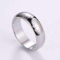 Casual Solid Color Stainless Steel Plating 18k Gold Plated Rose Gold Plated Rings main image 2