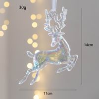 Christmas Retro Butterfly Bell Arylic Indoor Festival Hanging Ornaments sku image 3