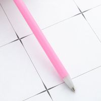 1 Piece Solid Color School Daily Plastic Preppy Style Ballpoint Pen main image 3