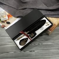 1 Set Feather Learning Stainless Steel Preppy Style Fountain Pen sku image 6