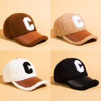 Women's Simple Style Letter Embroidery Curved Eaves Baseball Cap main image 9