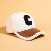 Women's Simple Style Letter Embroidery Curved Eaves Baseball Cap main image 8