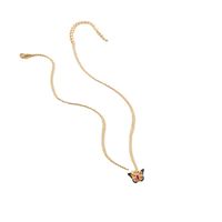 Casual Simple Style Streetwear Butterfly Alloy Wholesale Pendant Necklace main image 6