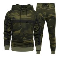 Sudaderas Con Capucha Para Hombre Manga Larga Casual Camuflaje main image 3