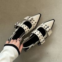 Women's Streetwear Solid Color Point Toe Fashion Sandals main image 1