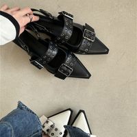 Women's Streetwear Solid Color Point Toe Fashion Sandals main image 2