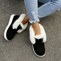Women's Casual Solid Color Round Toe Cotton Shoes sku image 9