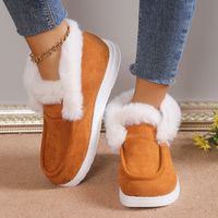 Women's Casual Solid Color Round Toe Cotton Shoes sku image 17