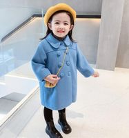 Elegant Solid Color Polyester Girls Outerwear main image 4