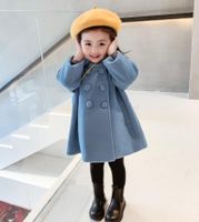 Elegant Solid Color Polyester Girls Outerwear main image 3