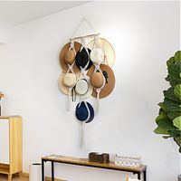 Casual Solid Color Cotton Pendant Wall Art main image 3