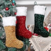Christmas Retro Exaggerated Sock Cloth Indoor Party Festival Christmas Socks main image 2