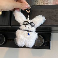 Cute Rabbit Plush Women's Bag Pendant Keychain main image 2
