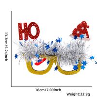 Christmas Cartoon Style Christmas Hat Plastic Party Festival Photography Props sku image 2
