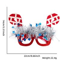 Christmas Cartoon Style Christmas Hat Plastic Party Festival Photography Props sku image 3
