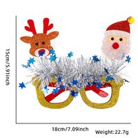 Christmas Cartoon Style Christmas Hat Plastic Party Festival Photography Props sku image 4