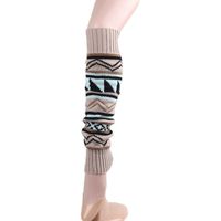 Women's Casual Vintage Style Geometric Polyacrylonitrile Fiber Over The Knee Socks A Pair main image 5