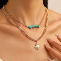 Vintage Style Heart Shape Candy Alloy Plating Women's Pendant Necklace main image 5