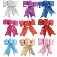 Christmas Cute Sweet Pastoral Bow Knot Cloth Indoor Party Festival Decorative Props main image 1