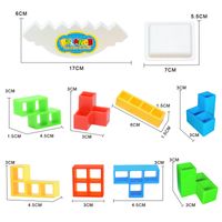 Building Toys Toddler(3-6years) Square Plastic Toys main image 2
