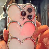 Cute Basic Heart Shape Silica Gel   Phone Cases sku image 6