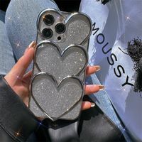 Cute Basic Heart Shape Silica Gel   Phone Cases sku image 15