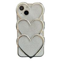 Cute Basic Heart Shape Silica Gel   Phone Cases main image 4
