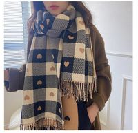 Women's Cute Vintage Style Cat Imitation Cashmere Scarf sku image 5