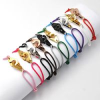 Elegant Handcuffs Stainless Steel Rope Plating Braid 18k Gold Plated Bracelets main image 6