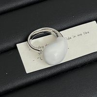 Wholesale Jewelry Elegant Retro Water Droplets Alloy Stoving Varnish Plating Open Rings sku image 3