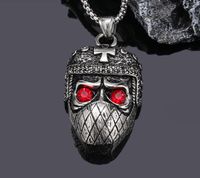 Punk Geometric Titanium Steel Polishing Men's Pendant Necklace sku image 3