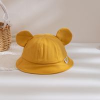 Children Unisex Cute Simple Style Bear Bucket Hat sku image 3