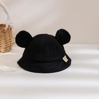 Children Unisex Cute Simple Style Bear Bucket Hat sku image 4