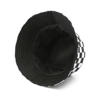 Unisex Basic Lattice Wide Eaves Bucket Hat main image 3