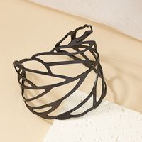 Streetwear Leaf Alloy Ferroalloy Plating 14k Gold Plated Silver Plated Women's Bangle main image 3