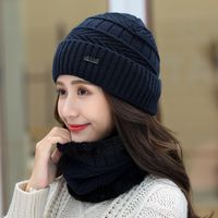 Women's Korean Style Solid Color Eaveless Wool Cap sku image 3