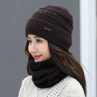 Women's Korean Style Solid Color Eaveless Wool Cap sku image 6
