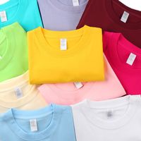 Männer T-shirt Kurzarm T-shirts Basic Einfarbig main image 5