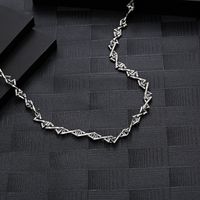 Hip-Hop Geometric 304 Stainless Steel Polishing 18K Gold Plated Unisex Necklace main image 4