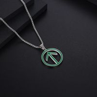 304 Stainless Steel 18K Gold Plated Simple Style Streetwear Arrow Pendant Necklace main image 1