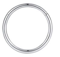Simple Style Solid Color Stainless Steel Nose Ring sku image 1